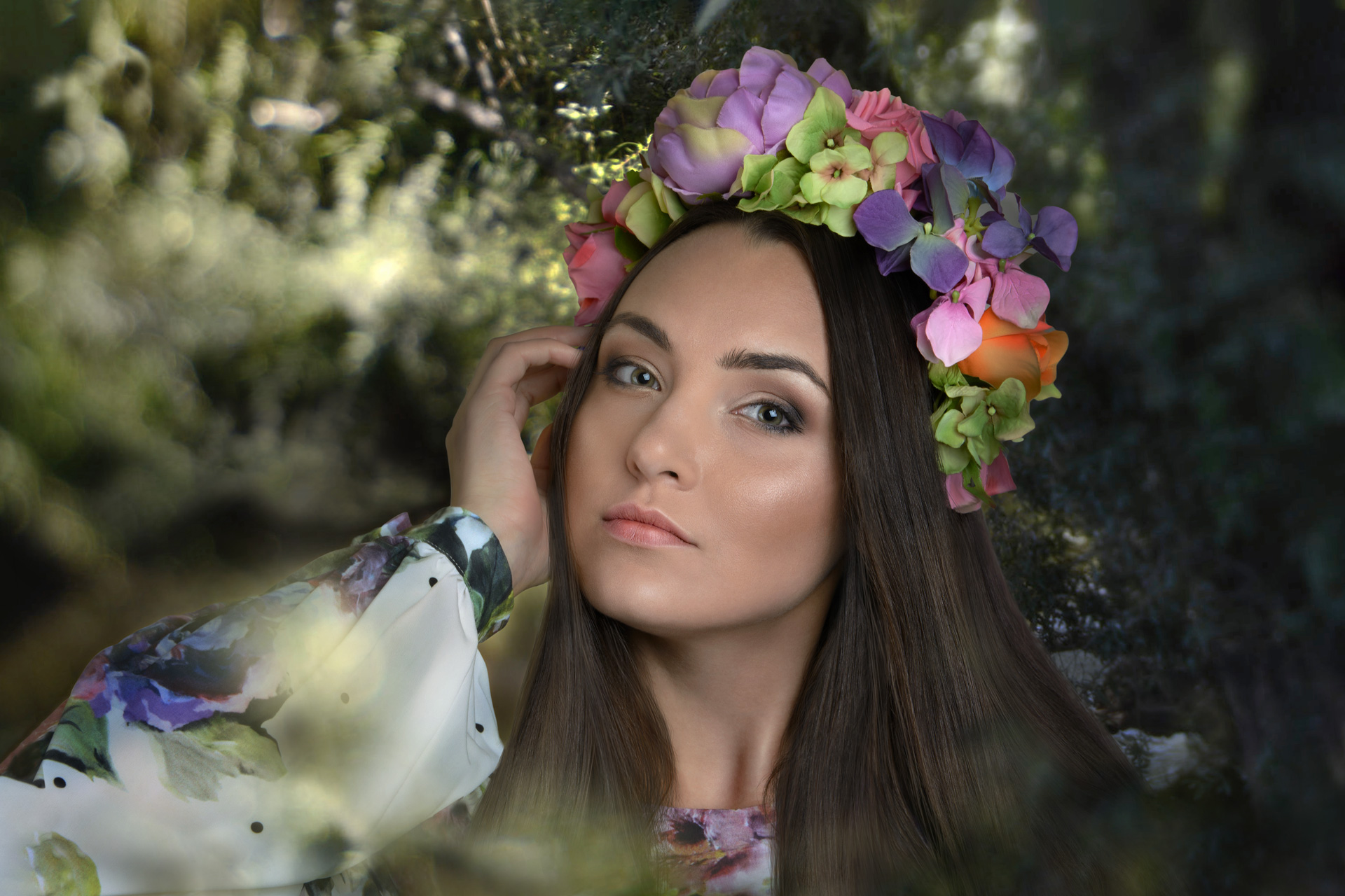 Dzidra Dubois Portret Fotograaf - Flower Crown fotoshoot